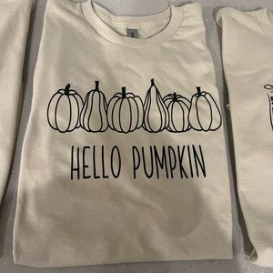 hello pumpkin shirt